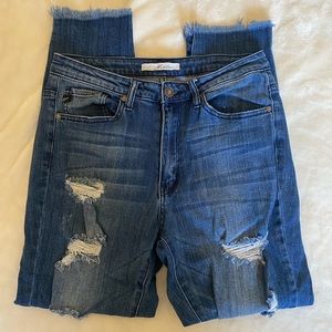 KANCAN (SOLD on a Different Platform) Distressed Jeans